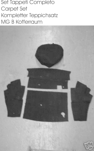 MG B Kofferraum (Baujahr 1962-1980)