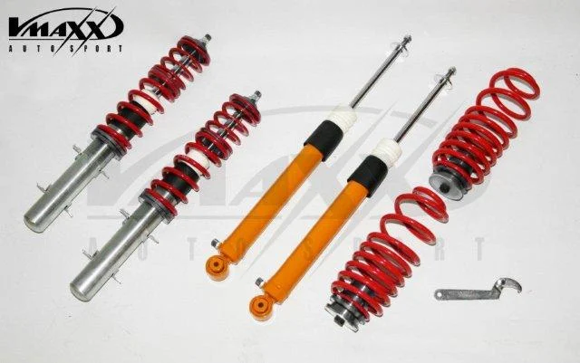 Kit Suspension Regulable Altura-Dureza V-Maxx Vw Golf Iv 1.4/1.6/1.8/1.8t/2.0/2.3 V5/2.8 V6/1.9sdi/1.9tdi Excluido 4motion Año:1