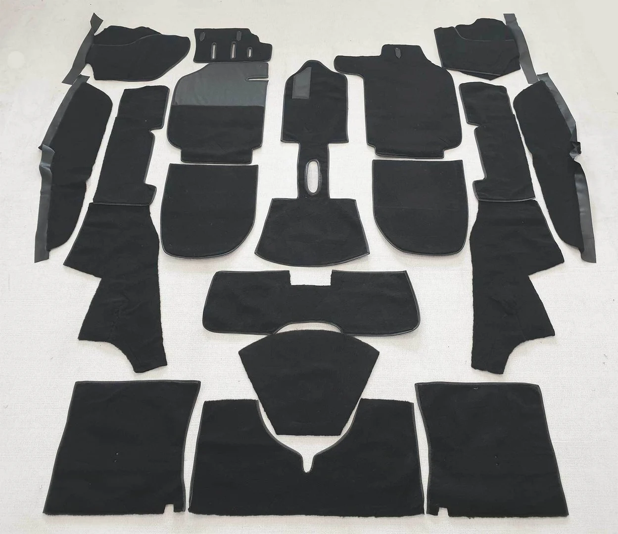 Komplettausstattung für Porsche 911 SC Coupe / Targa 3.0 Liter G-Modell Baujahr 1978-1983 Strickvelours