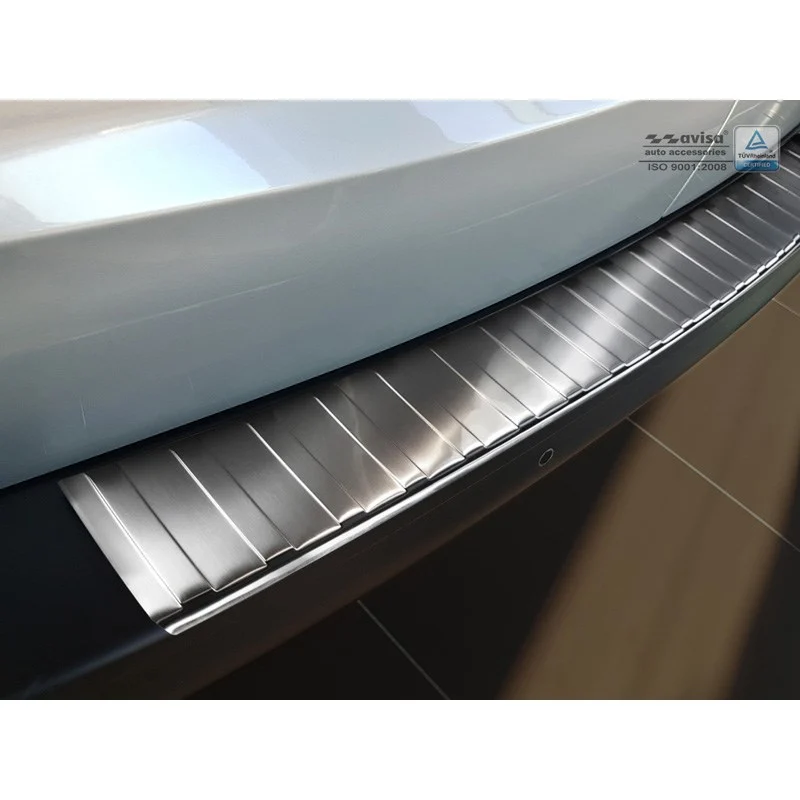 Protector paragolpes acero inox Citroën Jumpy & Peugeot Expert 2016- 'Ribs'