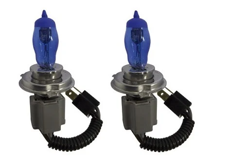 Kit 2 Bombillas De Luz Super Blanca H4 12v 100/90w Cerámica
