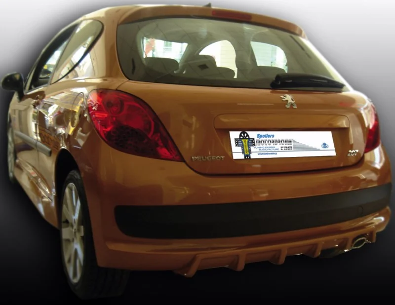 DIFUSOR TRASERO PE 207 2/06- (ABS)