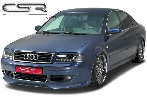 AÑADIDO PARAGOLPES DELANTERO FIBRA VIDRIO Audi A6 C5 AÑO 2001-2004