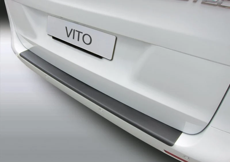 Protector Paragolpes Trasero Abs Mercedes Vito/V-Class/Viano 5/2014- Negro