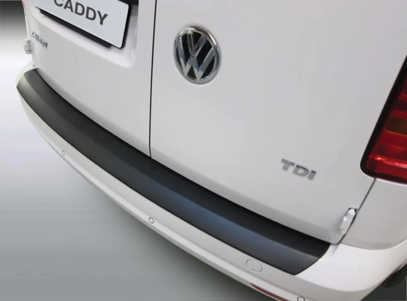 Protector Paragolpes Trasero Abs Volkswagen Caddy/Maxi 6/2015- Negro