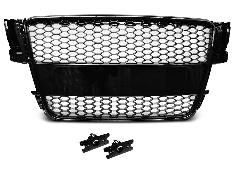 Parrilla Deportiva Audi A5 07-06.11 Negro Brillante Rs-Style