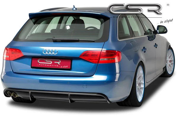 AÑADIDO PARAGOLPES TRASERO FIBERFLEX Audi A4 B8 AÑO Desde 2007 Avant