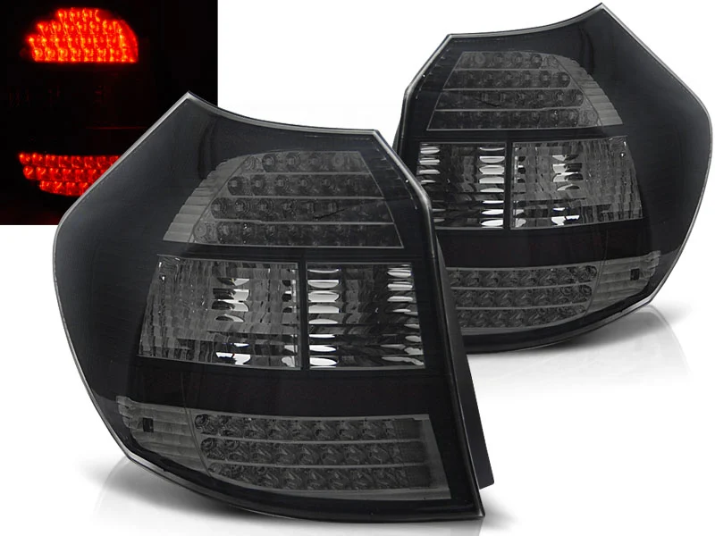Pilotos Traseros Led Bmw E87/E81 04-08.07 Negro Led