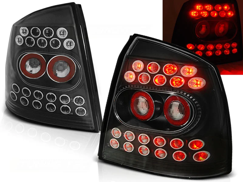 Pilotos Traseros Led Opel Astra G 09.97-02.04 Negro Led