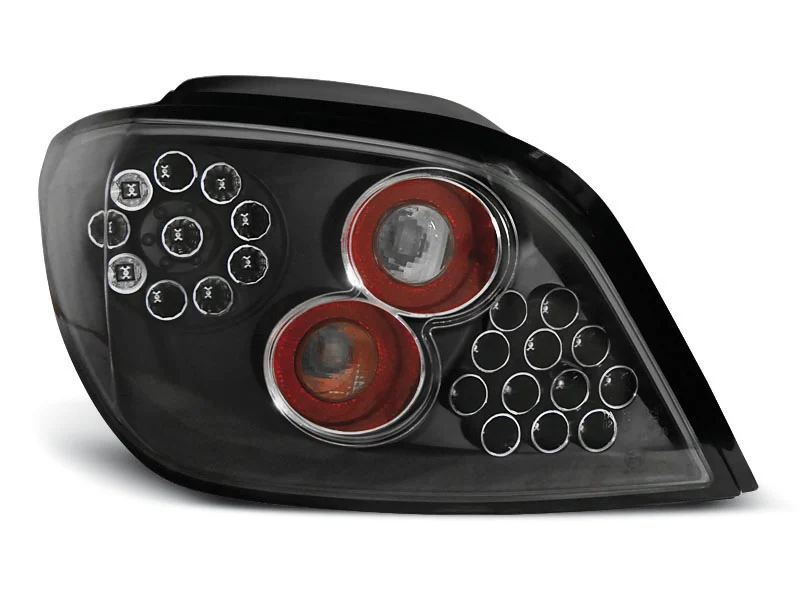 Pilotos Traseros Led Peugeot 307 04.01-07 Negro Led