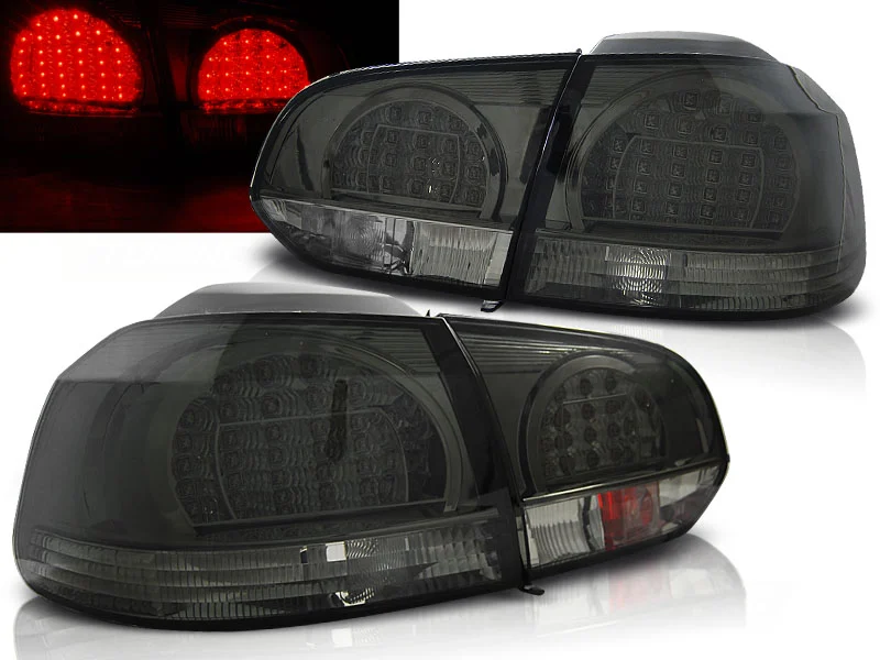 Pilotos Traseros Led Vw Golf 6 10.08-12 Ahumado Led