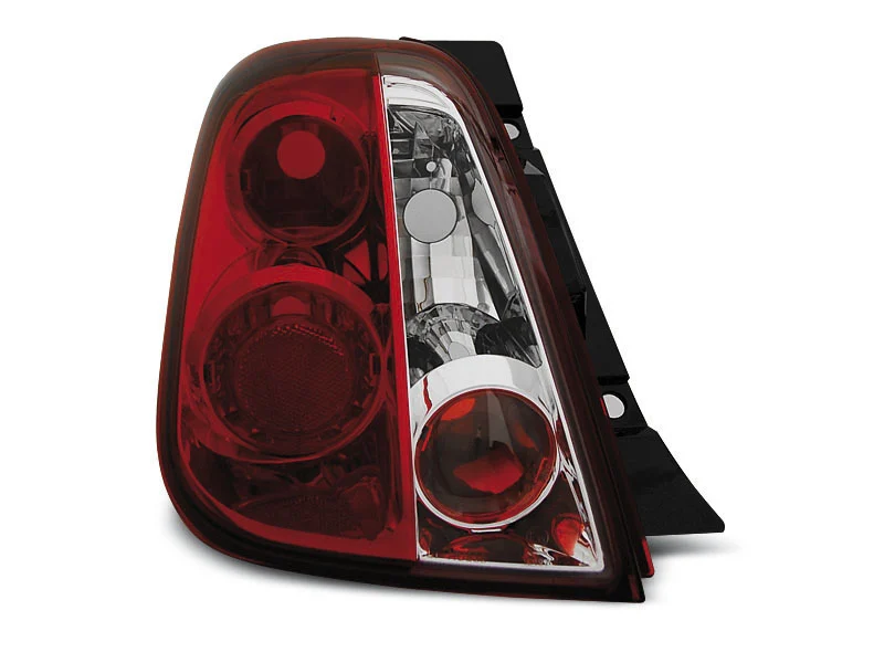 Pilotos Traseros Lexus Fiat 500 07- Rojo/Blanco