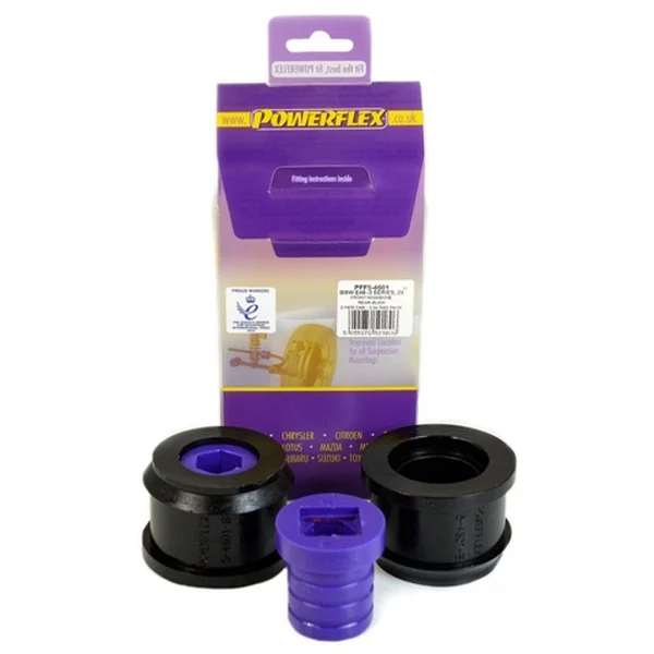 Powerflex Silentblock Front Wishbone Rear Bush BMW E46 3 Series