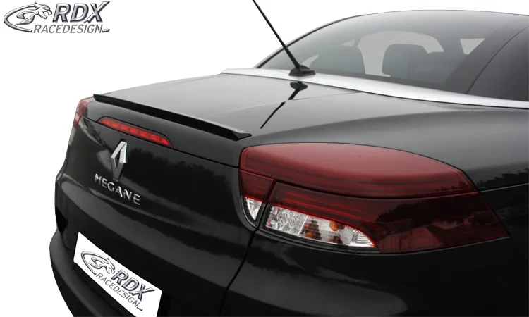 RDX ALERON MALETERO LID SPOILER RENAULT Megane 3 CC RDX RACEDESIGN