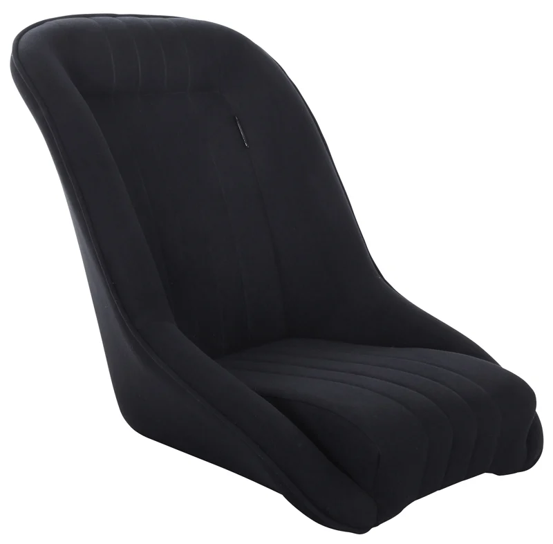 Asiento Deportivo Autostyle 'Classic' - Negro - Respaldo No Reclinable - Incl. Guías Universales