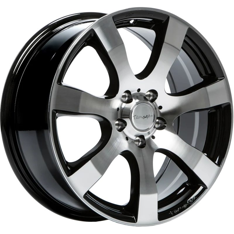 Llanta Tomason Tn3f 6,5jx16 Black Polished 6x130 Et-62 84,1