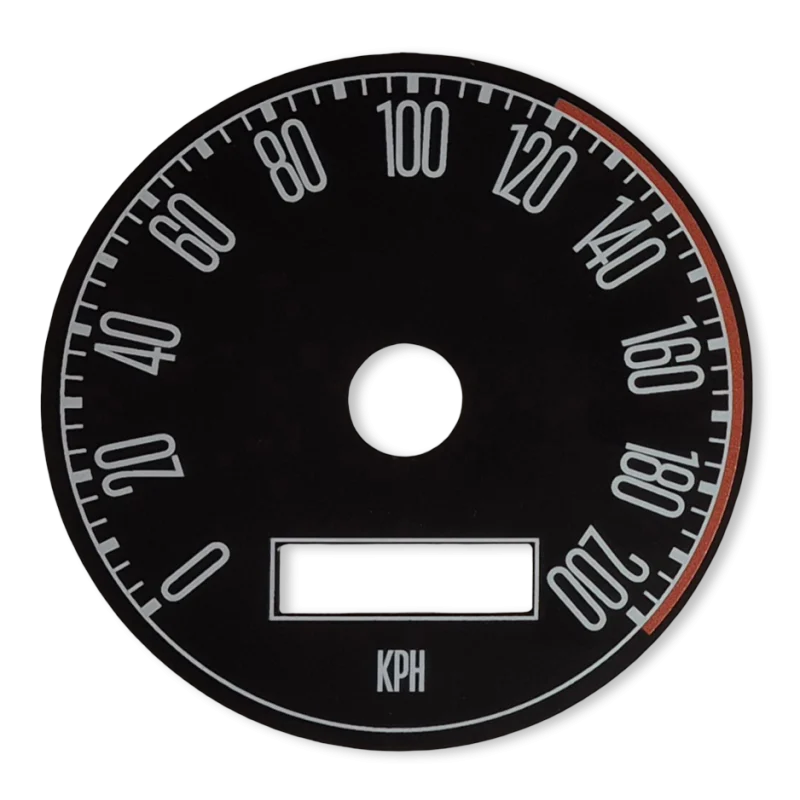 Adhesivo velocímetro 200Km/ h 67-68