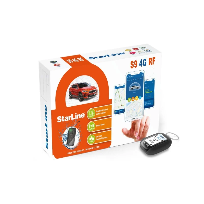 Alarma Starline S9 4G RF con localización GPS + instalación