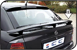 Aleron Trasero Sin Luz-Opel Astra G 3'5p Inferior 98 Pu