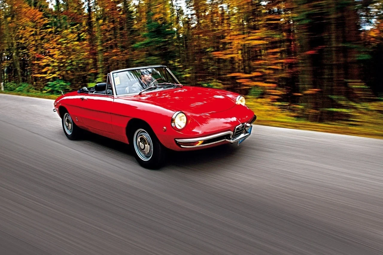Kompletter Teppichsatz für Alfa Spider Duetto 66-69