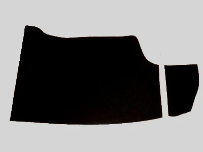Audi 80 Cabrio Typ 89 Kofferraumteppich 1-teilig Baujahr 1991-2000
