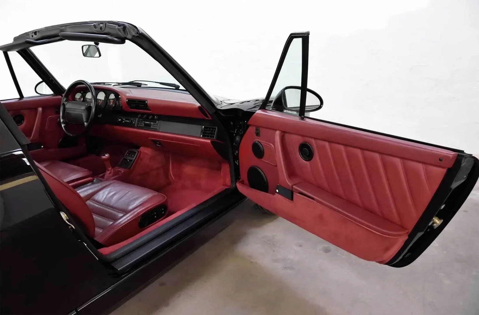 Komplettausstattung für Porsche 911 Coupe/Targa 3.2 Liter G-Modell Bj.1984-1989 Strickvelours