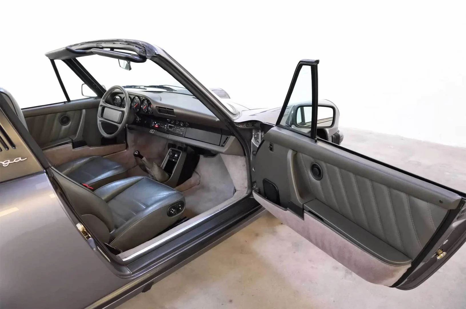 Komplettausstattung für Porsche 911 Cabrio 3.2 Liter G-Modell Baujahr 1984-1989 Strickvelours