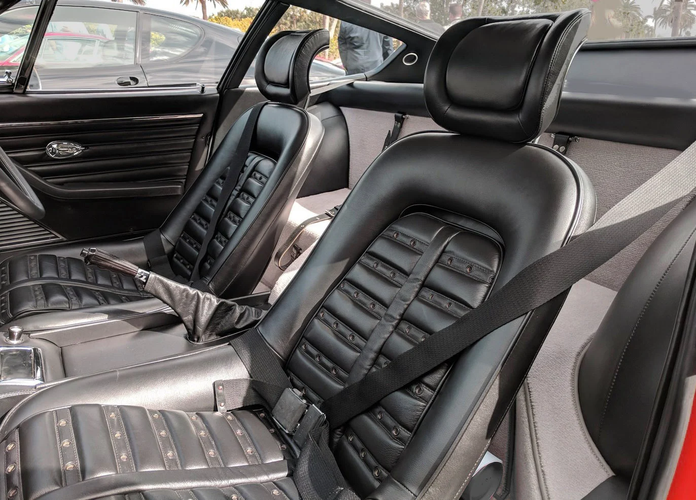 Ferrari 365 GTB/4 Daytona Sitzbezüge für 2 Sitze