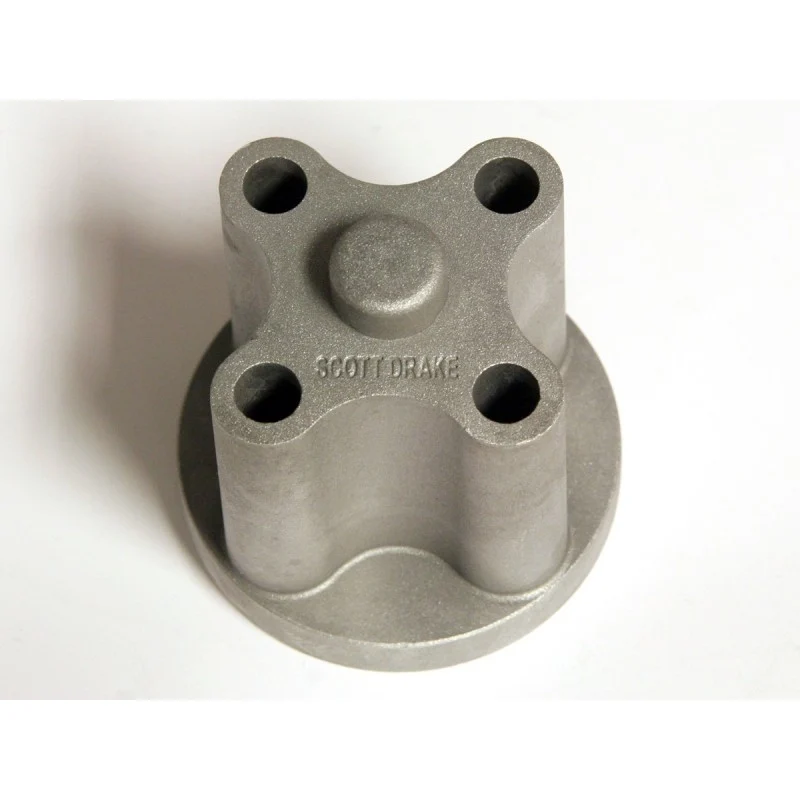 Espaciador de aluminio - 2.25" montaje ventilador 64-73