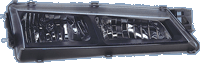 Faros Delanteros Ni Silvia S14 96-98 Black/Clear