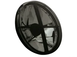 Faros Vw Golf Ii Con Cruz En Negro-Cromado