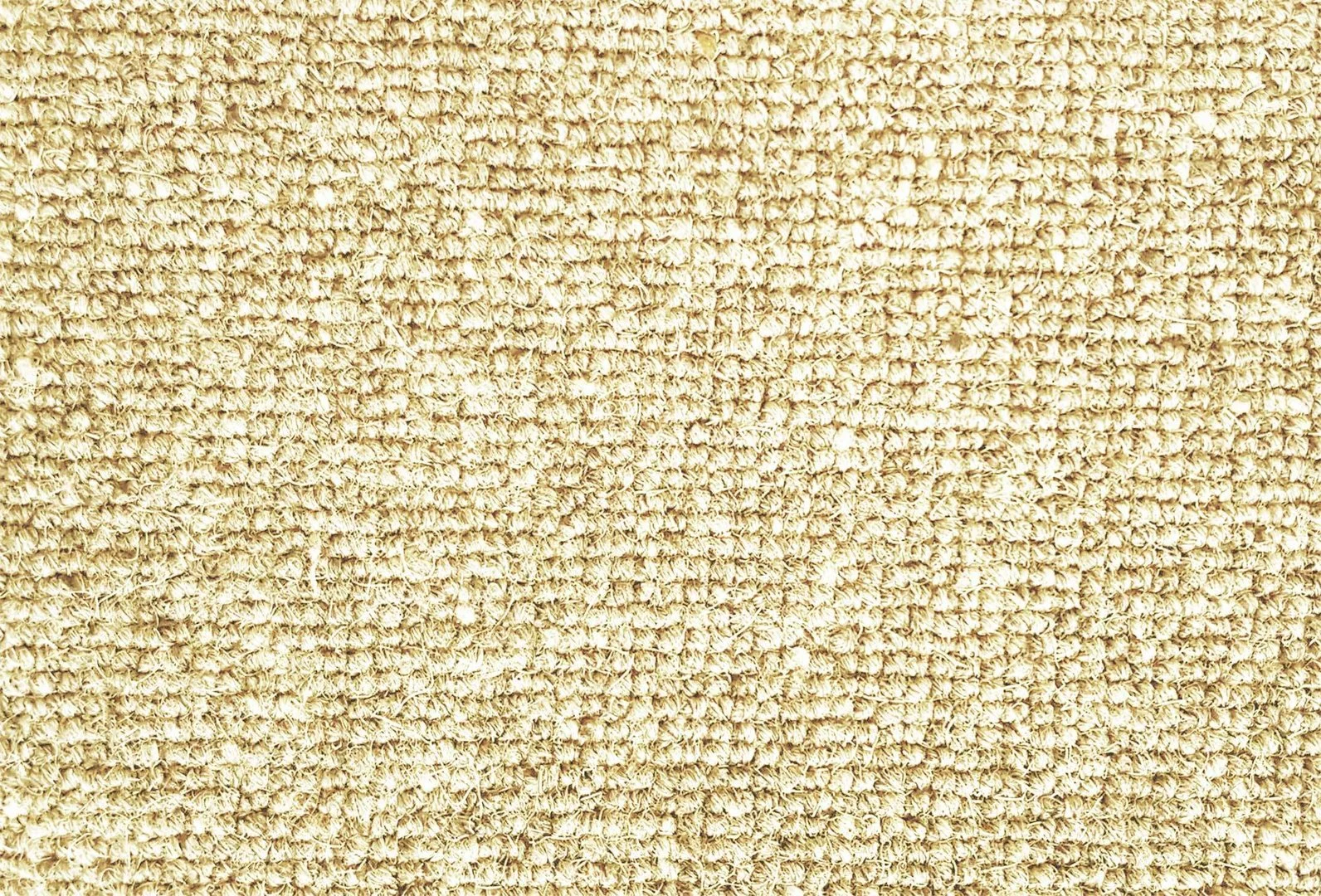 Haargarn Bouclé Creme Meterware