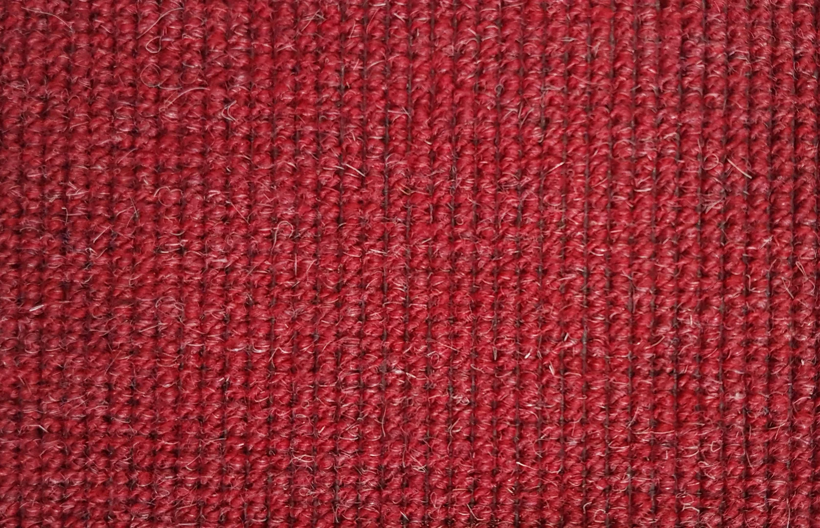 Haargarn Bouclé Rot