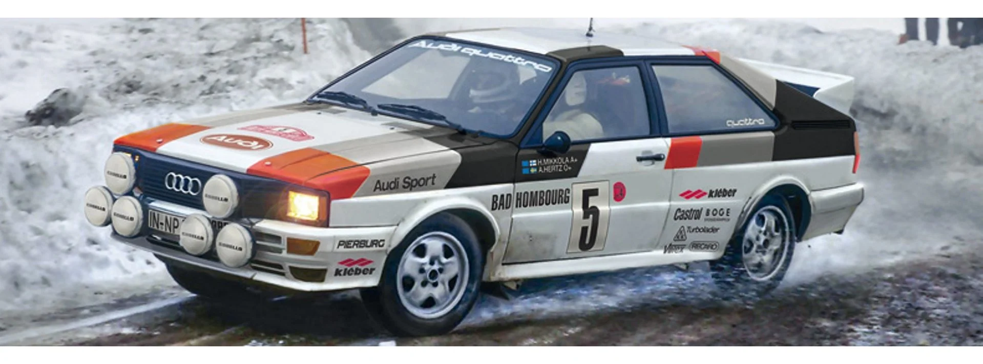 Audi Quattro Urquattro 20V 220PS mit Überrollkäfig Rallye