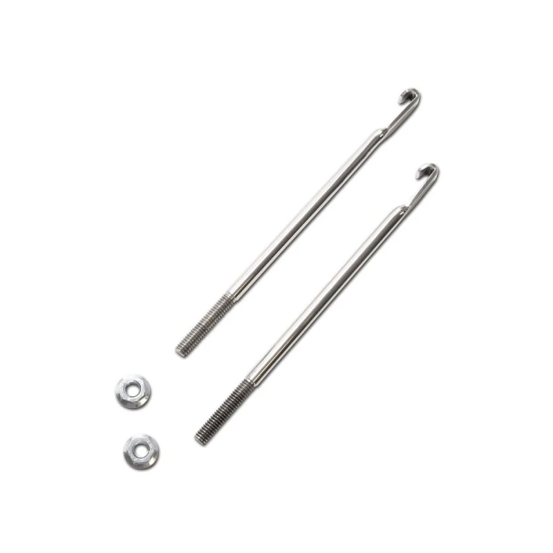 Juego de tornillos de fijación de la batería/ acero inoxidable 67-70
