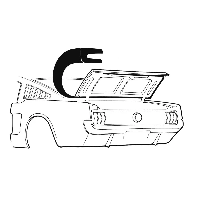 Junta del maletero, Fastback 64-66