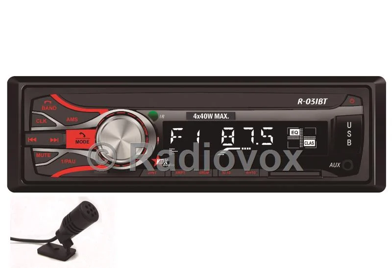 Kdx-Audio R-031bt Autoradio Fm Mp3/Wma 4x40w - Bluetooth A2dp