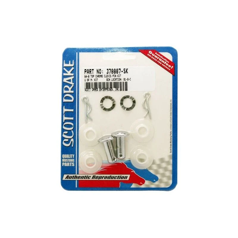 Kit reparación pasador bisagra techo Cabrio 64-68