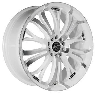 Llanta Barracuda Tzunamee Blanca 9x18 4-5 Tornillos