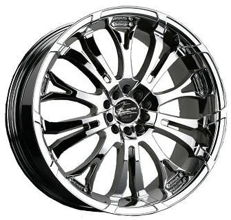 Llanta Barracuda Tzunamee Cromo 7,5x17 4-5 Tornillos