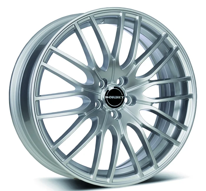 Llanta Borbet Cw4 8 X 18 Gris Plata Borbet Wheels