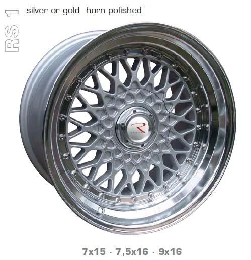Llanta Emotion Wheels Rs1 Silver 7x15
