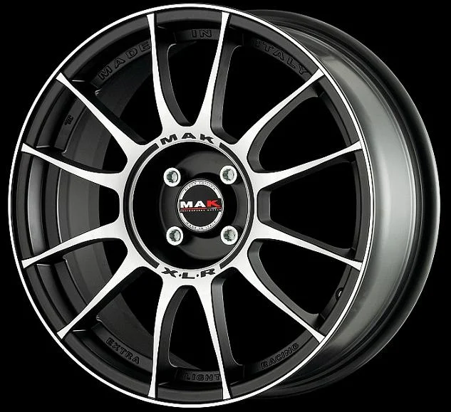Llanta Mak Xlr Matt Black / Ice Face 17x7,0