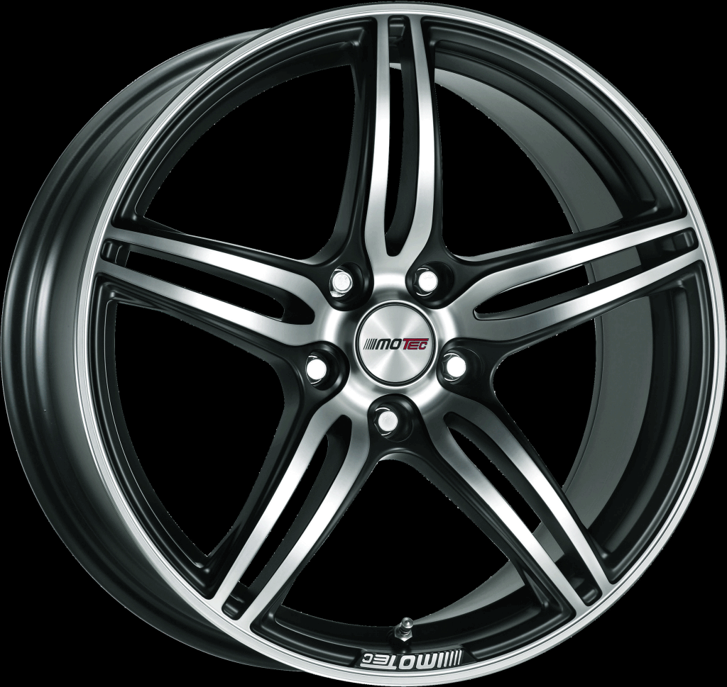Llanta Motec Wheels Penta Metal Black Polish 8,5jx19" - Peso 11,8-12,6