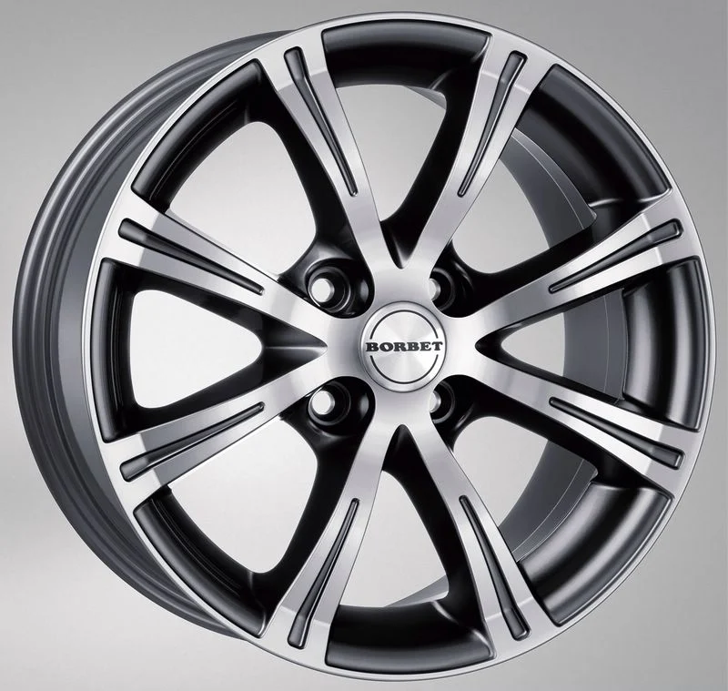 Llantas Borbet 7x15 Design X8 Grafito