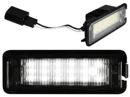 Luces De Matricula En Led Para Volkswagen Golf Iv, V, Scirocco, Uva.