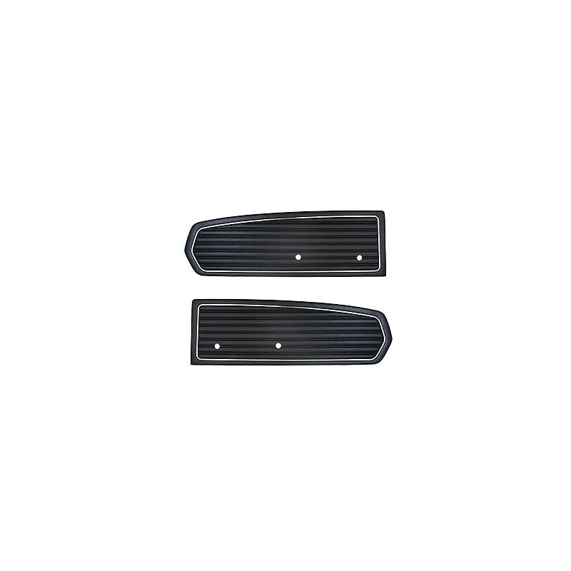 Laterales de puerta estándar/ negro, par 68