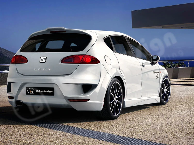Paragolpes Trasero Kondorseat Leon Ii (1p) 2005/2010 (Excluidos modelos Facelift My2010)tuv Approved ibherdesign El