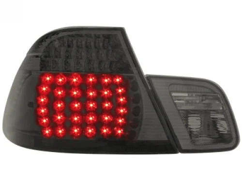 Pilotos Traseros Led Bmw E46 Coupé 98-02 _ Ahumado 4teilig
