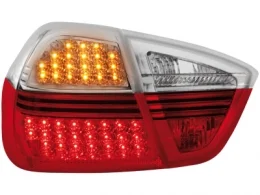 Pilotos Traseros Led Bmw E90 _ 05+ _Sedan_ Rojo/Clear / Con Intermitente De Led